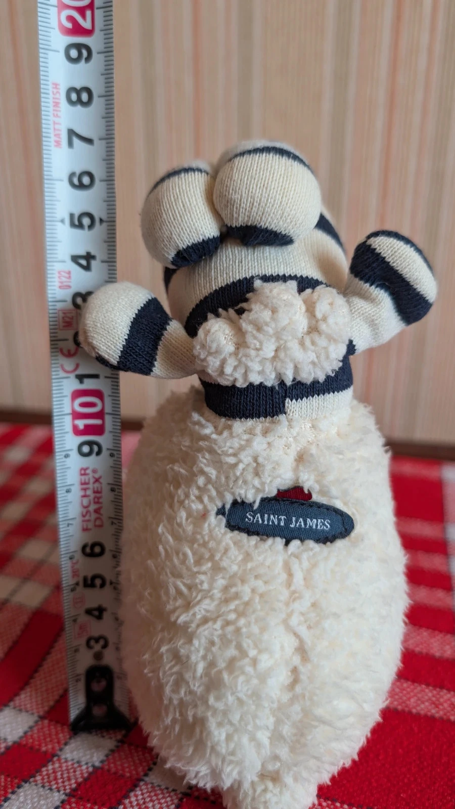 Saint James sheep plush knitted Breton Normandy – photo 6